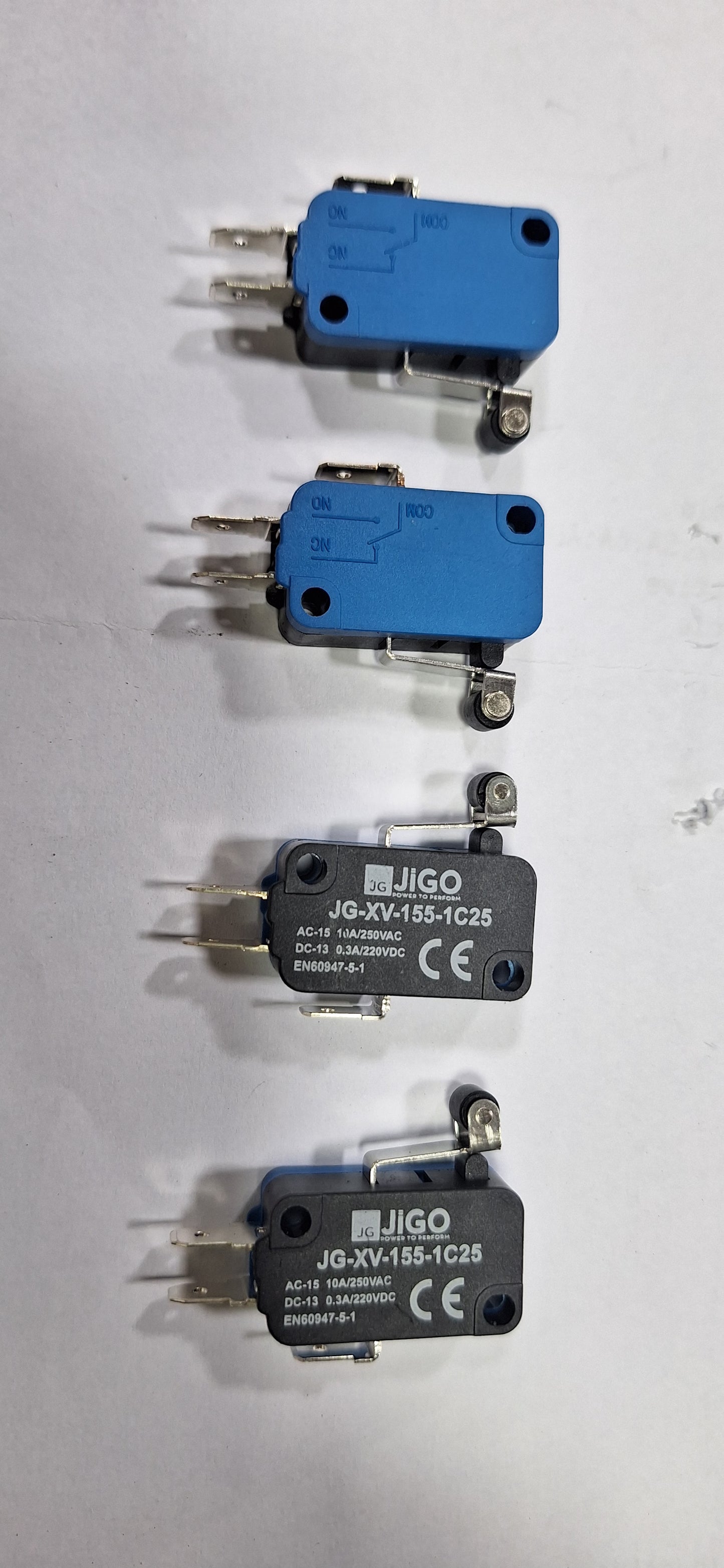 Lever limit switch 1 no 1 nc jigo makr