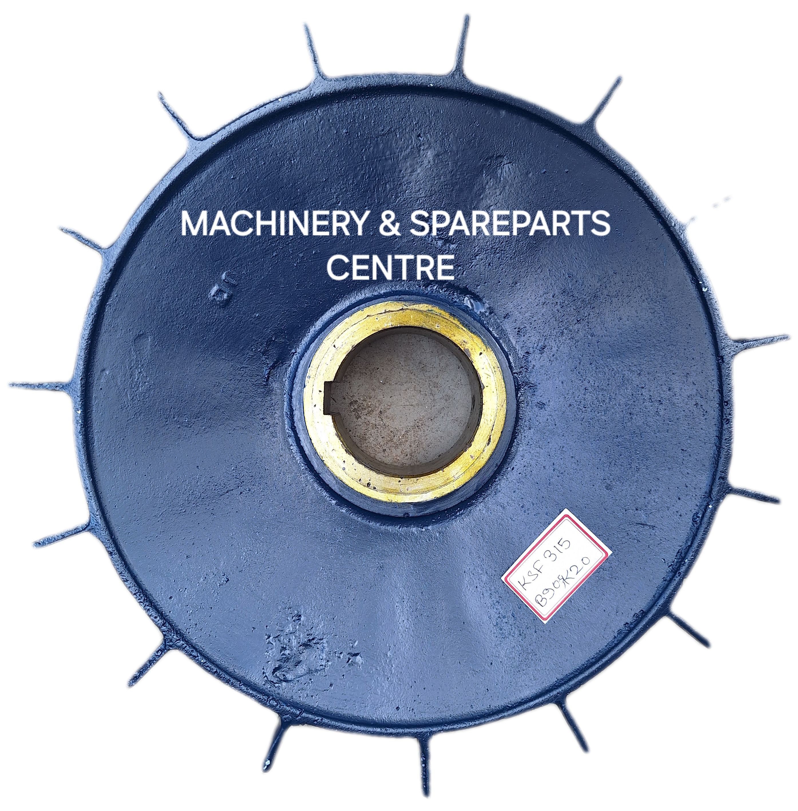 Aluminium cooling fan for motor ks 315 Alstom motor