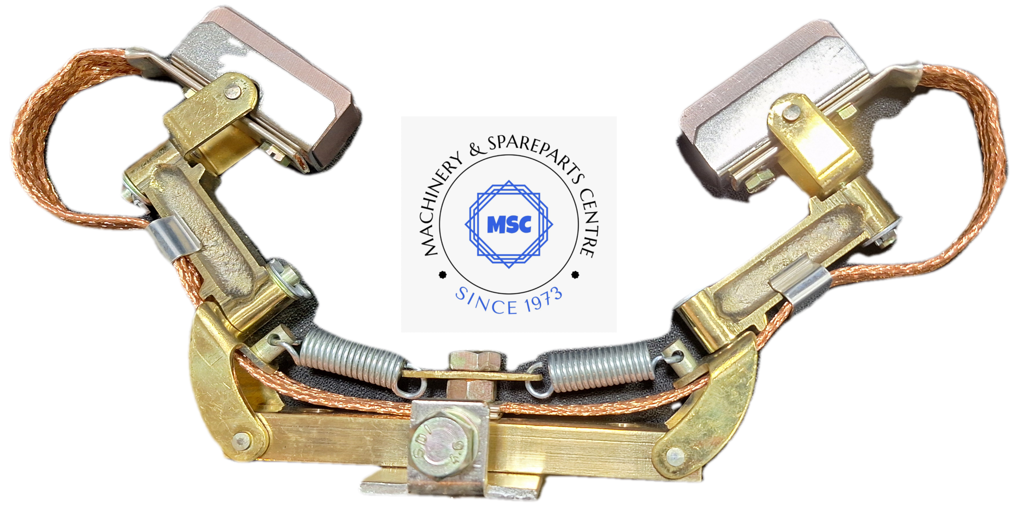 Carbon brush holders for 100 tpd kiln slip ring with carbon brushs