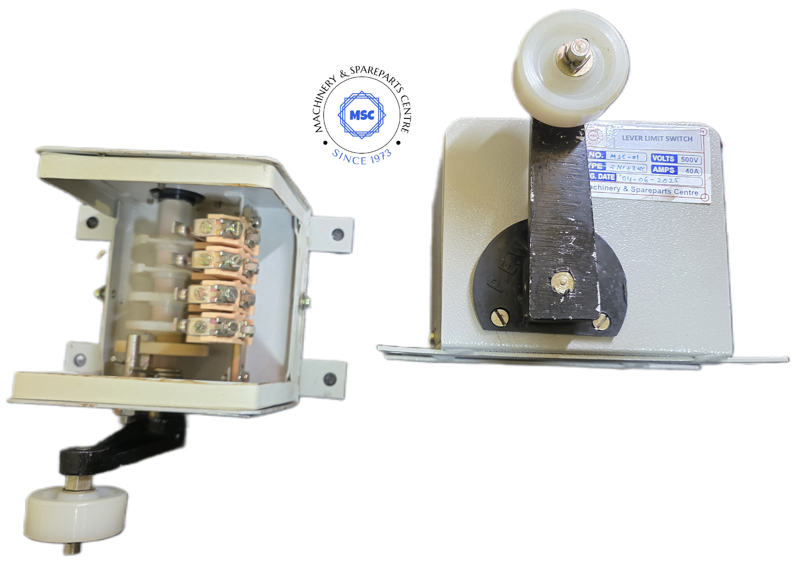 Lever limit switch 2 no 2 nc for eot crane