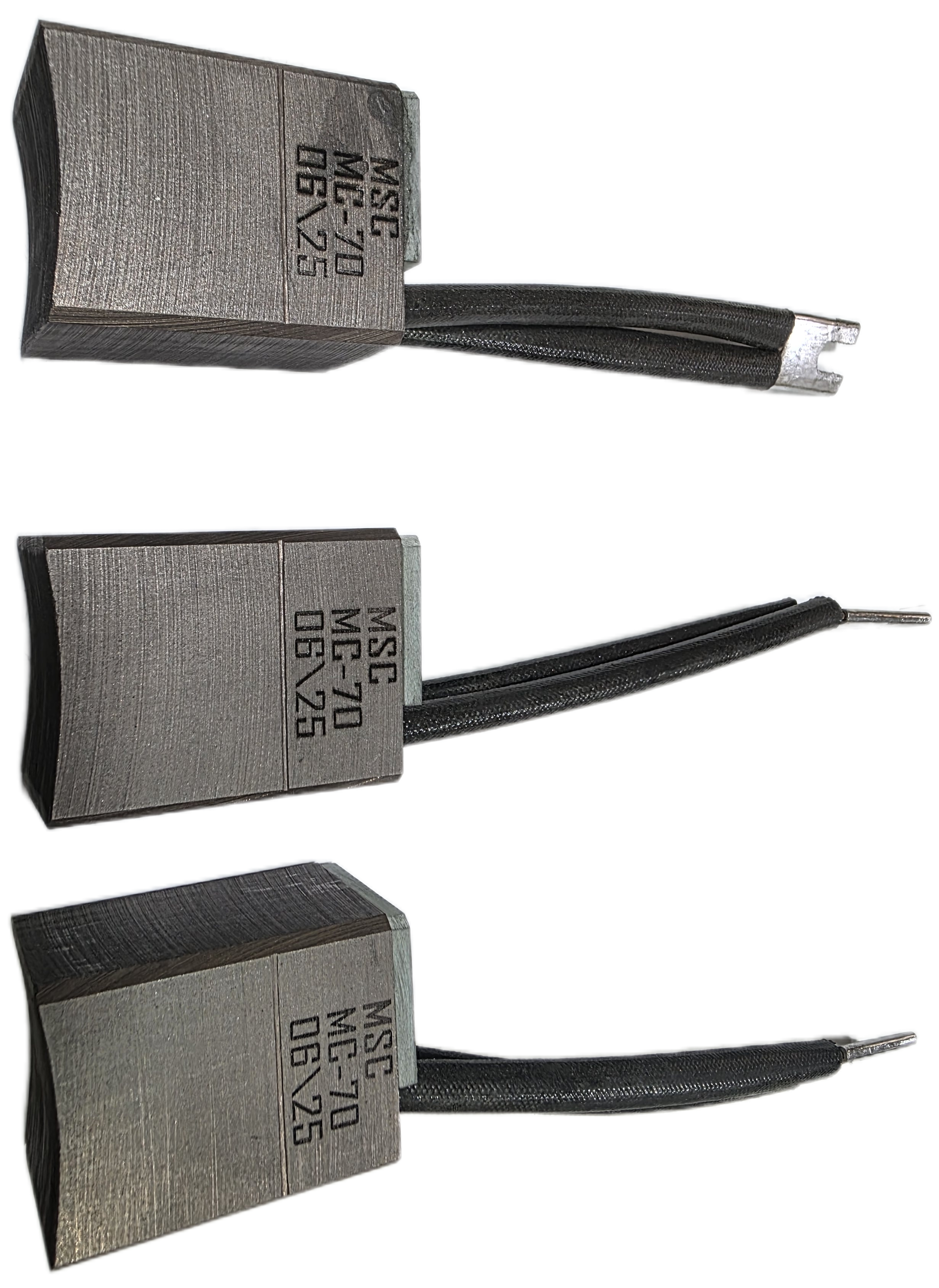 Carbon brush 50 38 32 mc70 grade