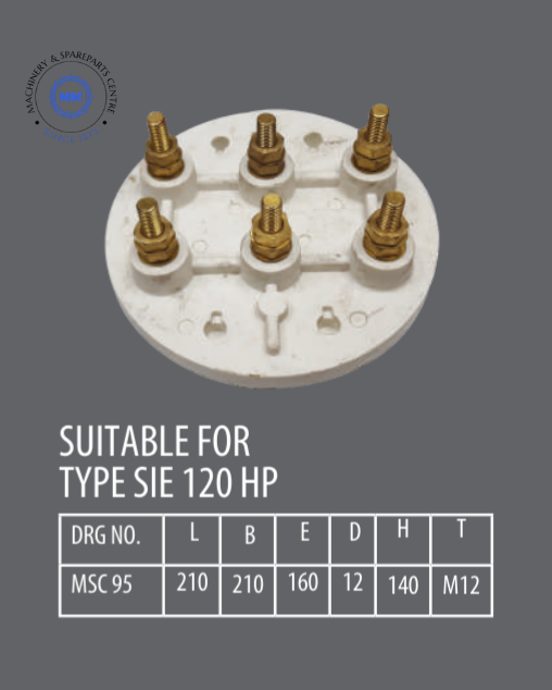 TERMINAL PLATE FOR SIEMENS 132 KW MOTOR FRAME 315