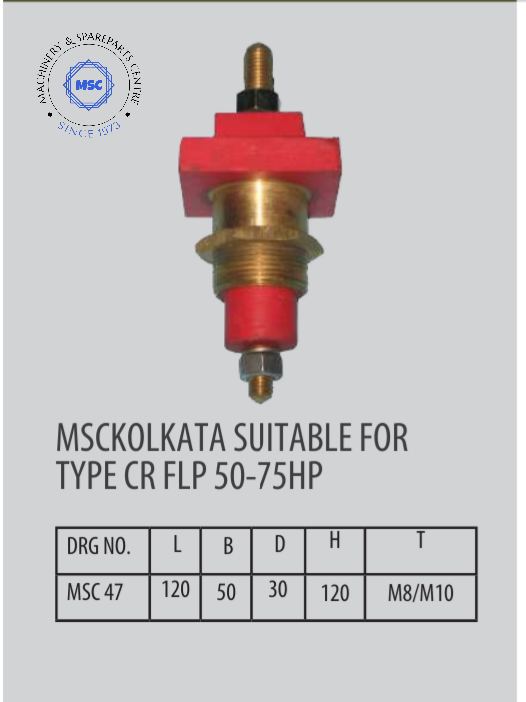Terminal stud small  for flame proof motor 50-75  hp motor