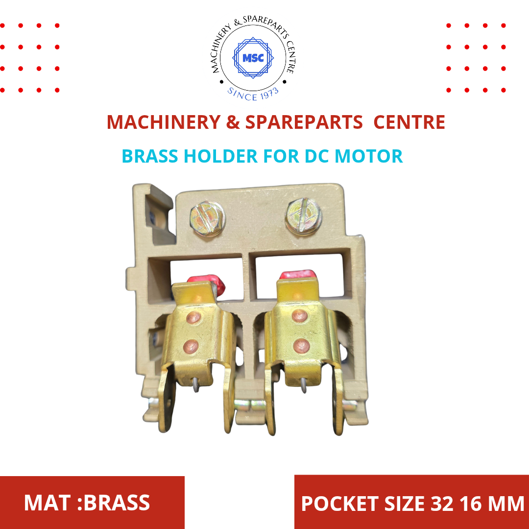 Carbon brush holder for DC motor 32 16 mm