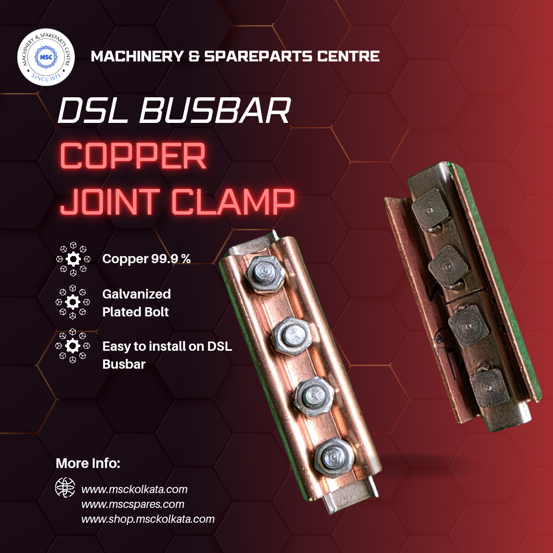 joint clamp copper w type  dsl busbar systems for crane