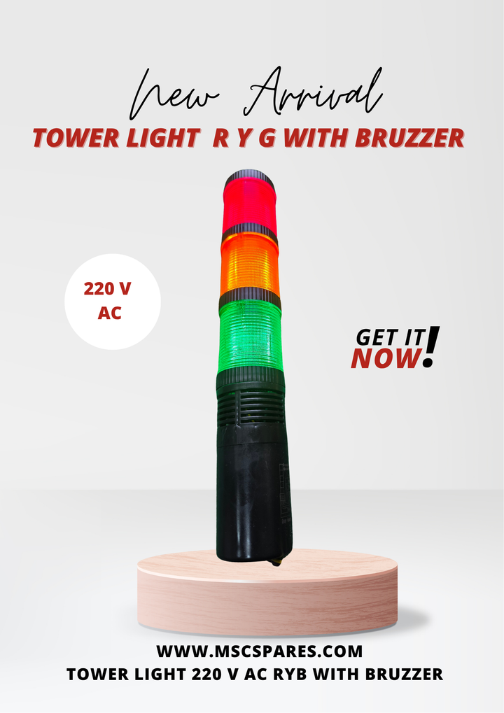 Tower light ryg colour