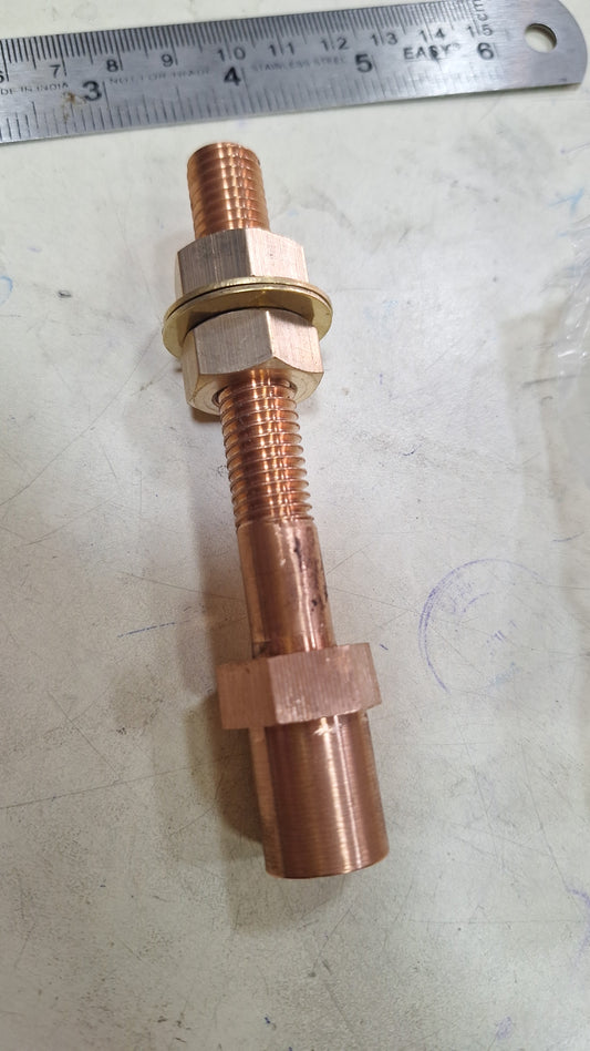Copper stud for motor