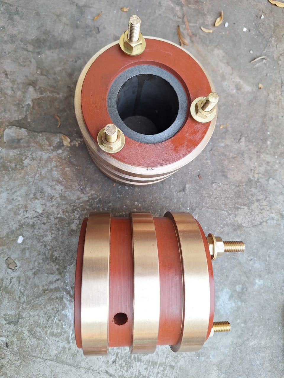 Slip ring for megnet drum three pole