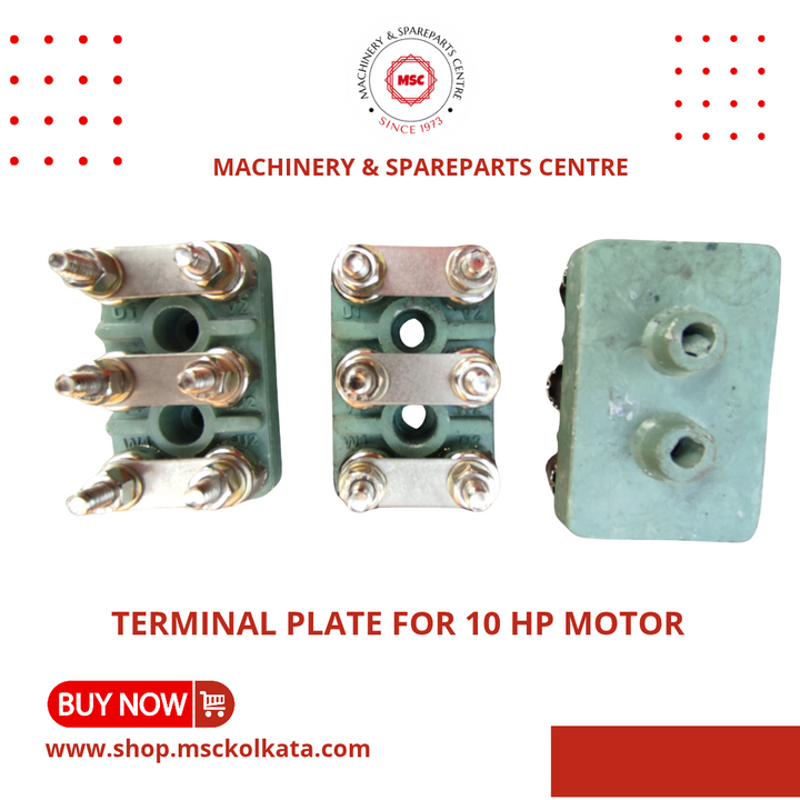 Dmc terminal plate for hx 132 frame  motor 5 hp motor