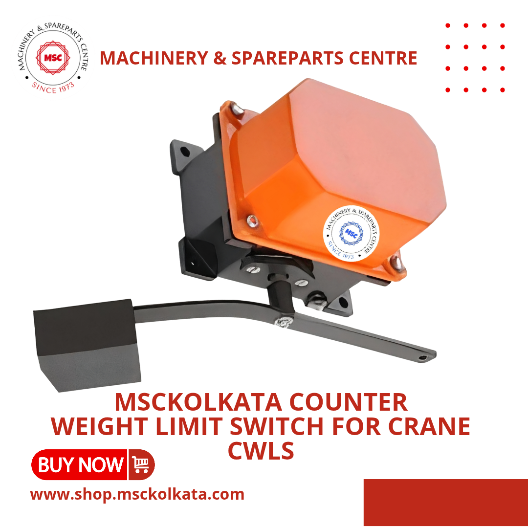 Counter weight limit switch for eot crane