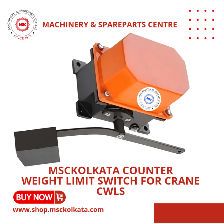 Counter weight limit switch for eot crane