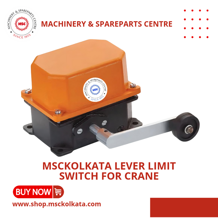 Lever limit switch for crane