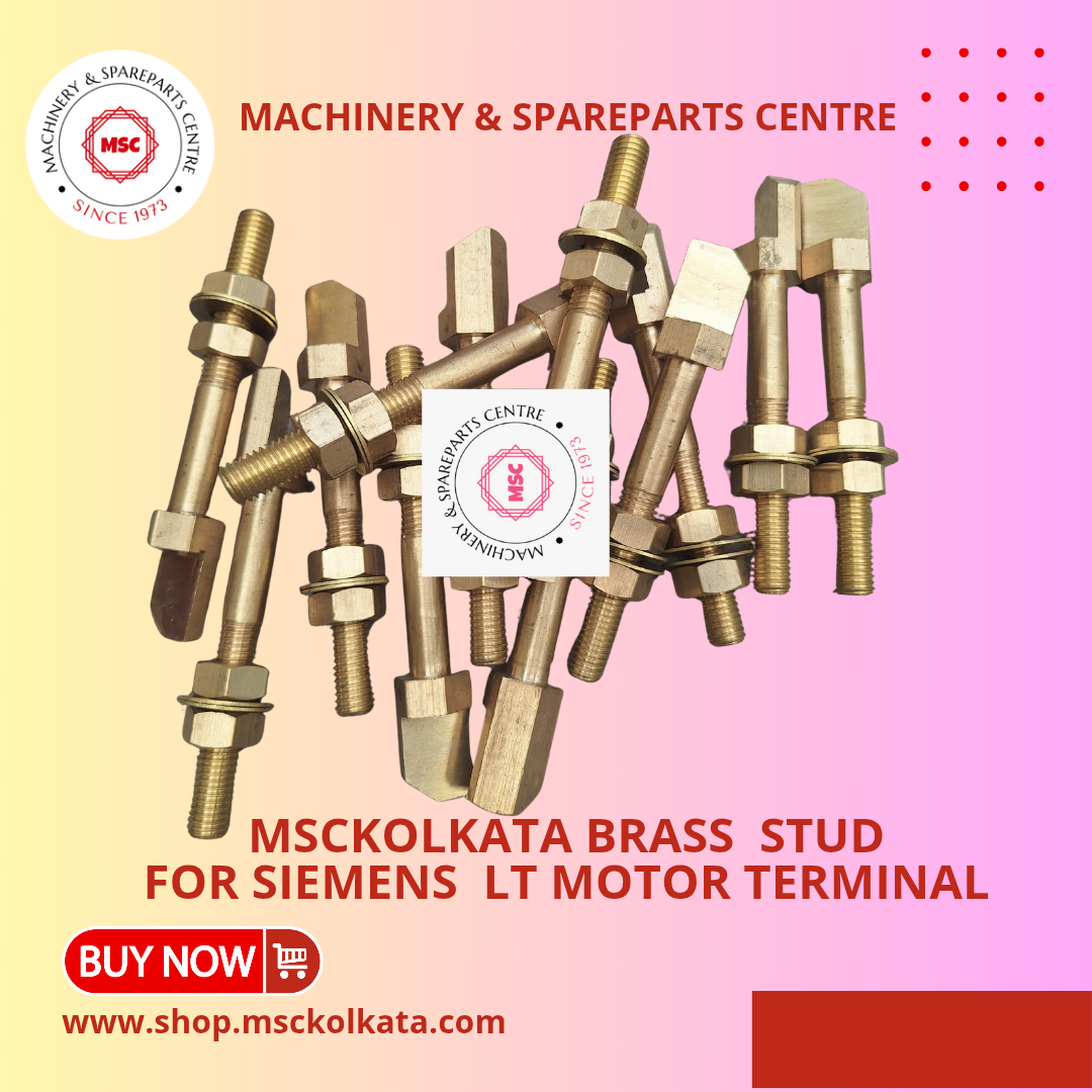 M16 brass stud for Siemens type motors make msckolkata