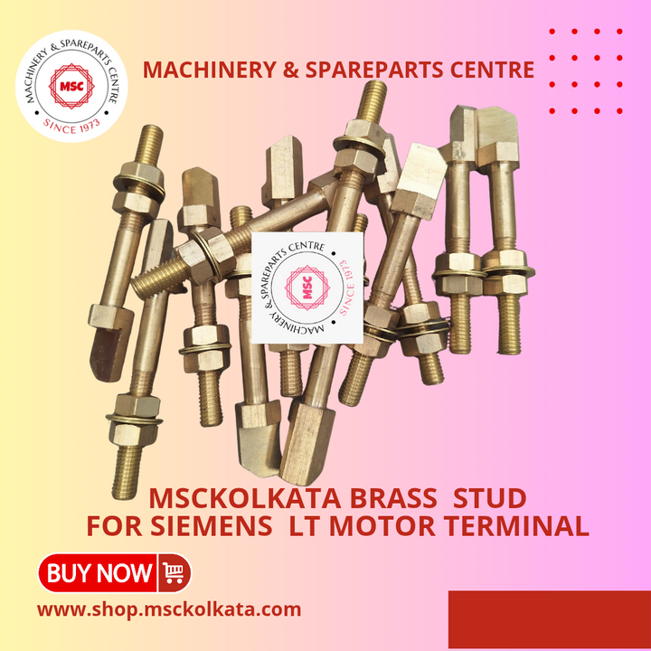 M16 brass stud for Siemens type motors make msckolkata