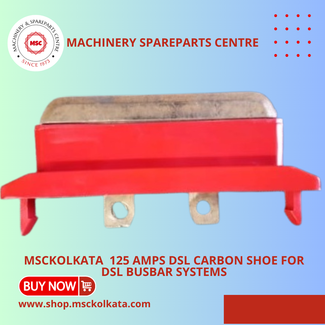 Carbon shoe with holder 100 amps dsl current collector