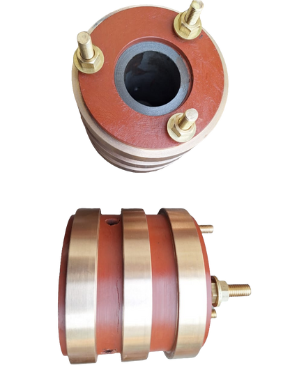 Slip ring for megnet drum three pole