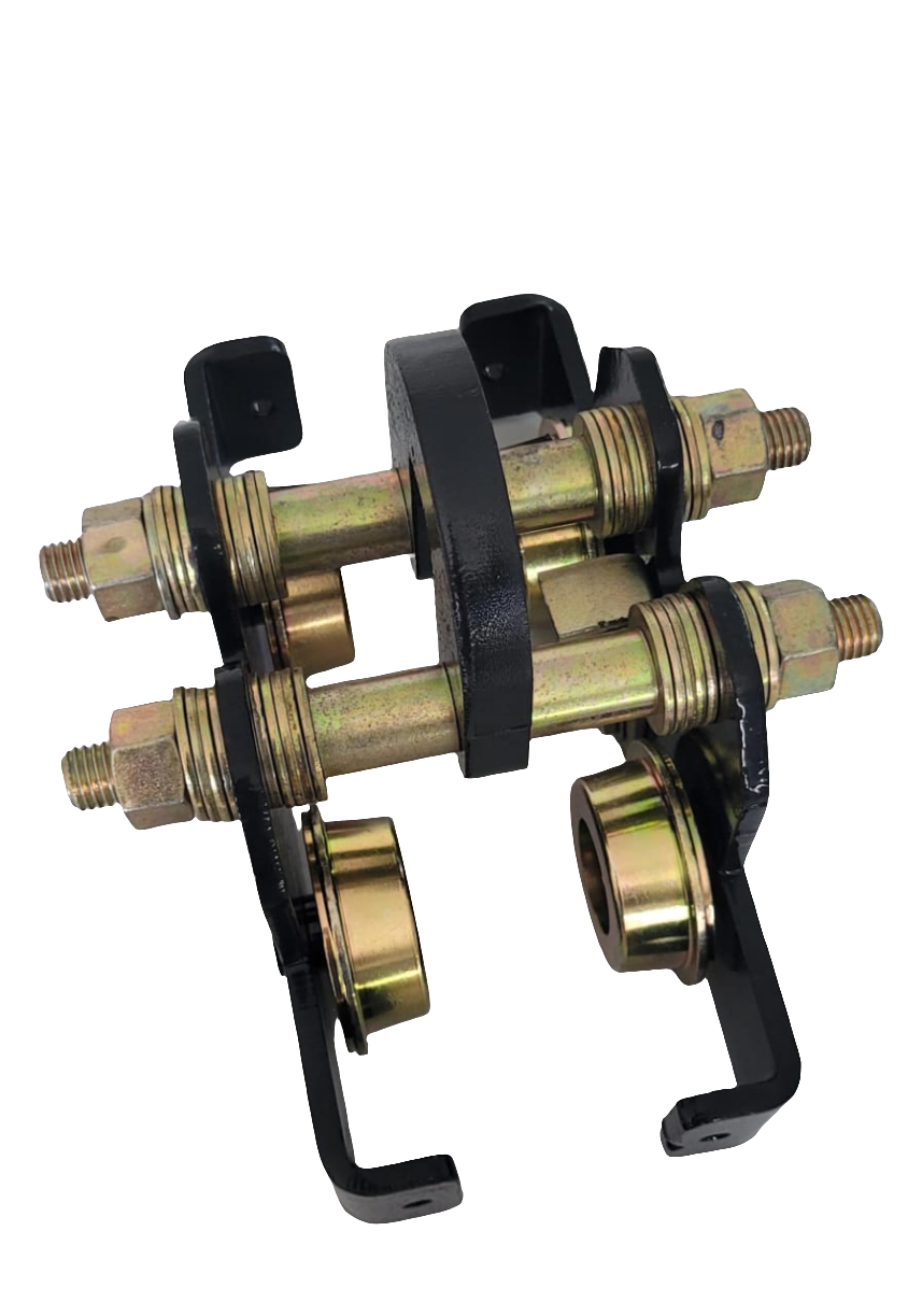 Push and pull cable trolley double stud