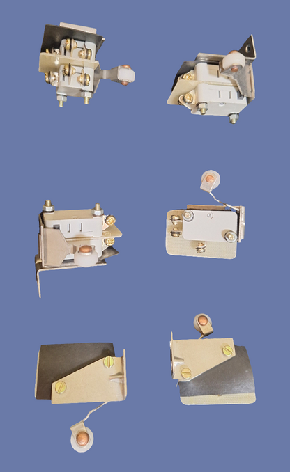 Special type limit switch for mcc panels