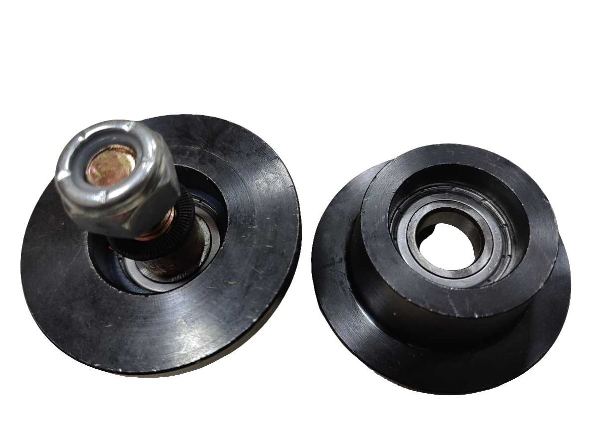 Cable trolley wheel 70 mm m12 stud