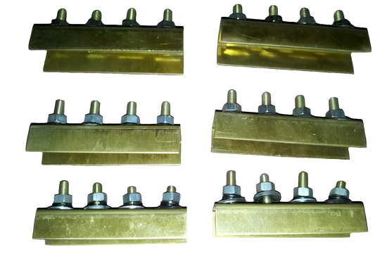 Brass  joint clamp  for DSL busbar systems for crane