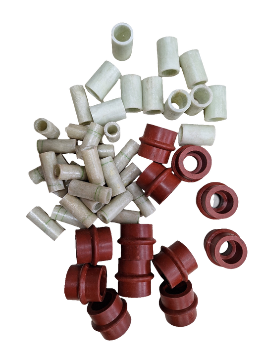 Motor brush  holder Assembly insulators tubes  set