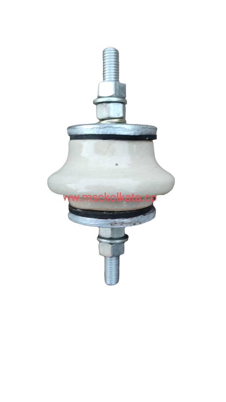 Porcelain insulator for crane