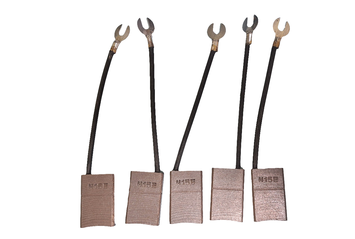 Carbon brush grade m15e copper 38 25 10 mm