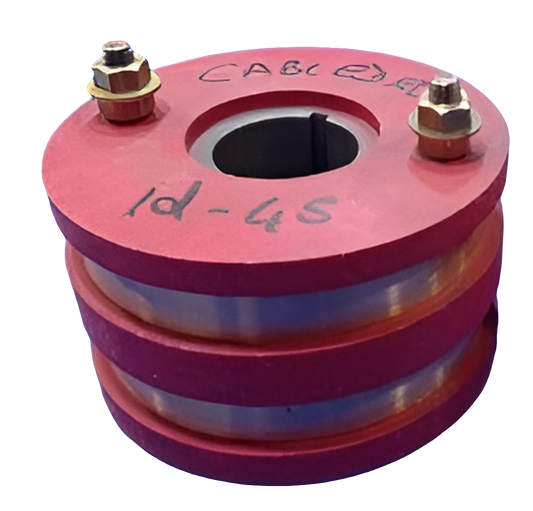 Megnet drum slip ring 2 pole