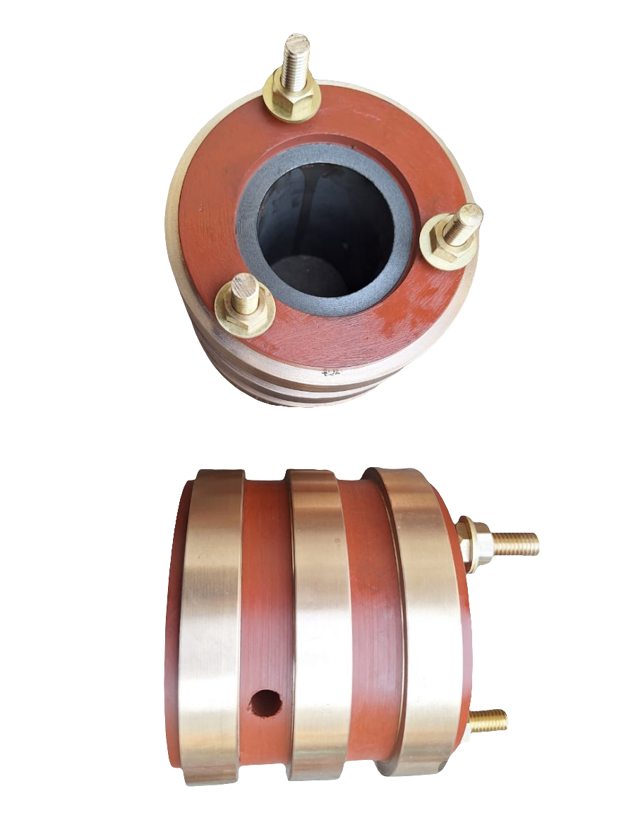 Slip ring for megnet drum three pole