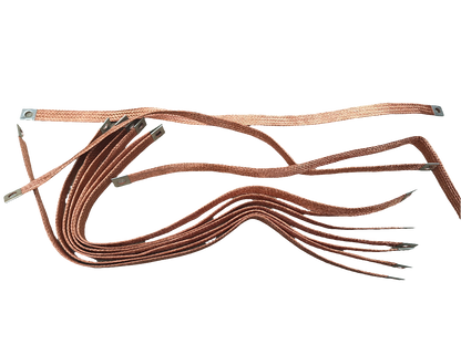 Copper braided flixable busbar for panels,cranes