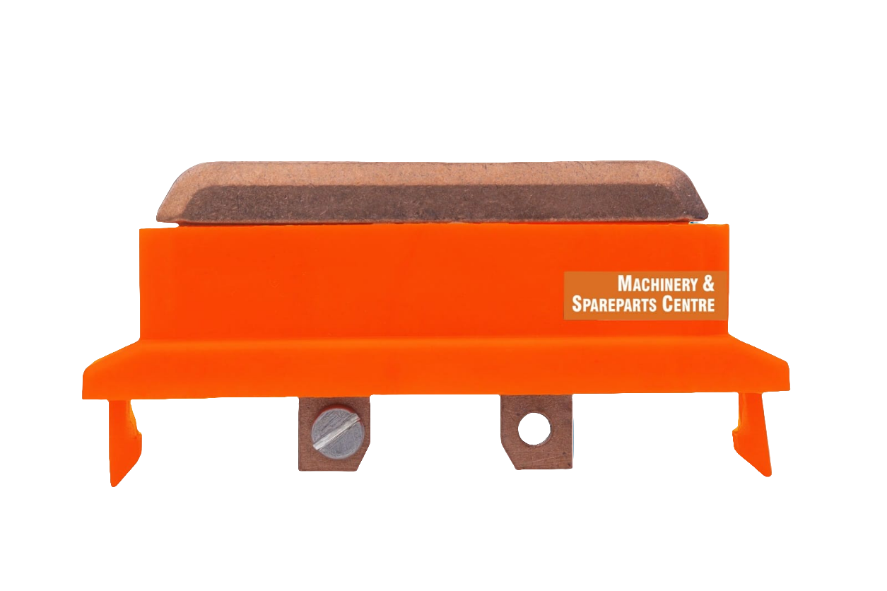 Carbon shoe with holder 100 amps dsl current collector