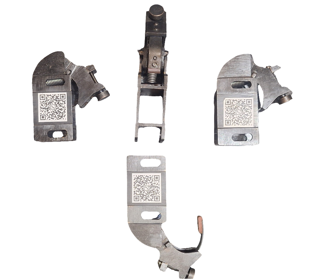 Carbon brush holder for motors Black BHEL (38x25) mm holder.