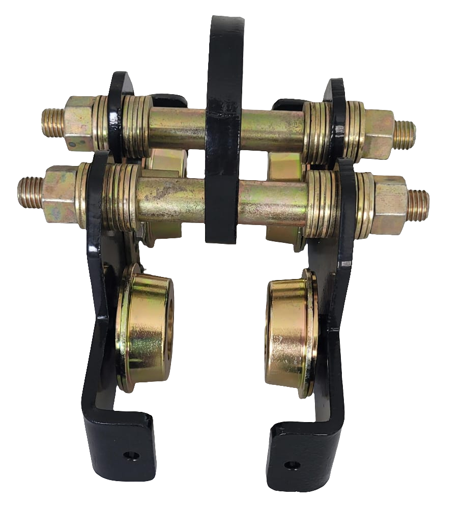 Push and pull cable trolley double stud