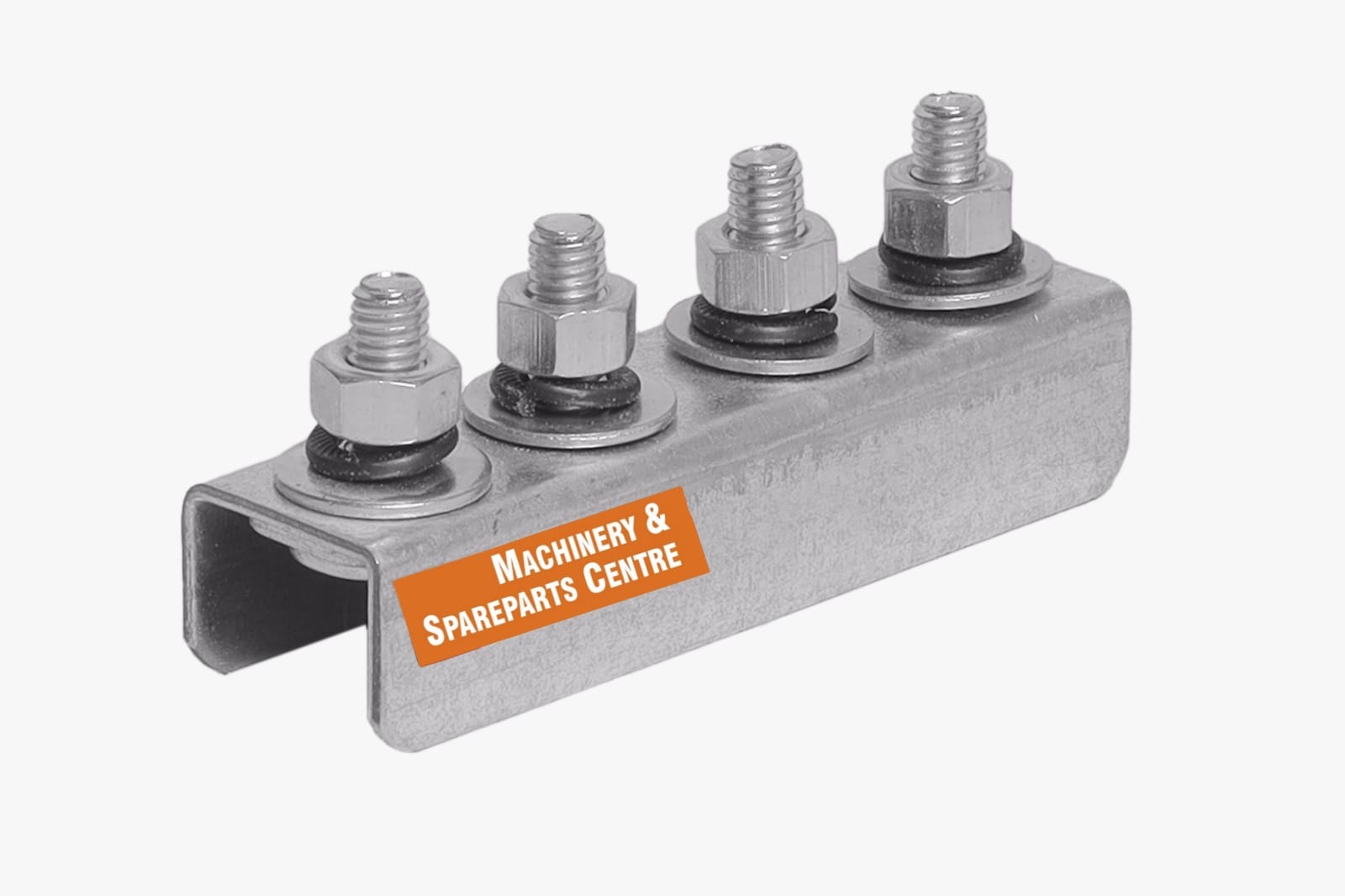 Four pole joint clamp for 125 amps DSL  busbar