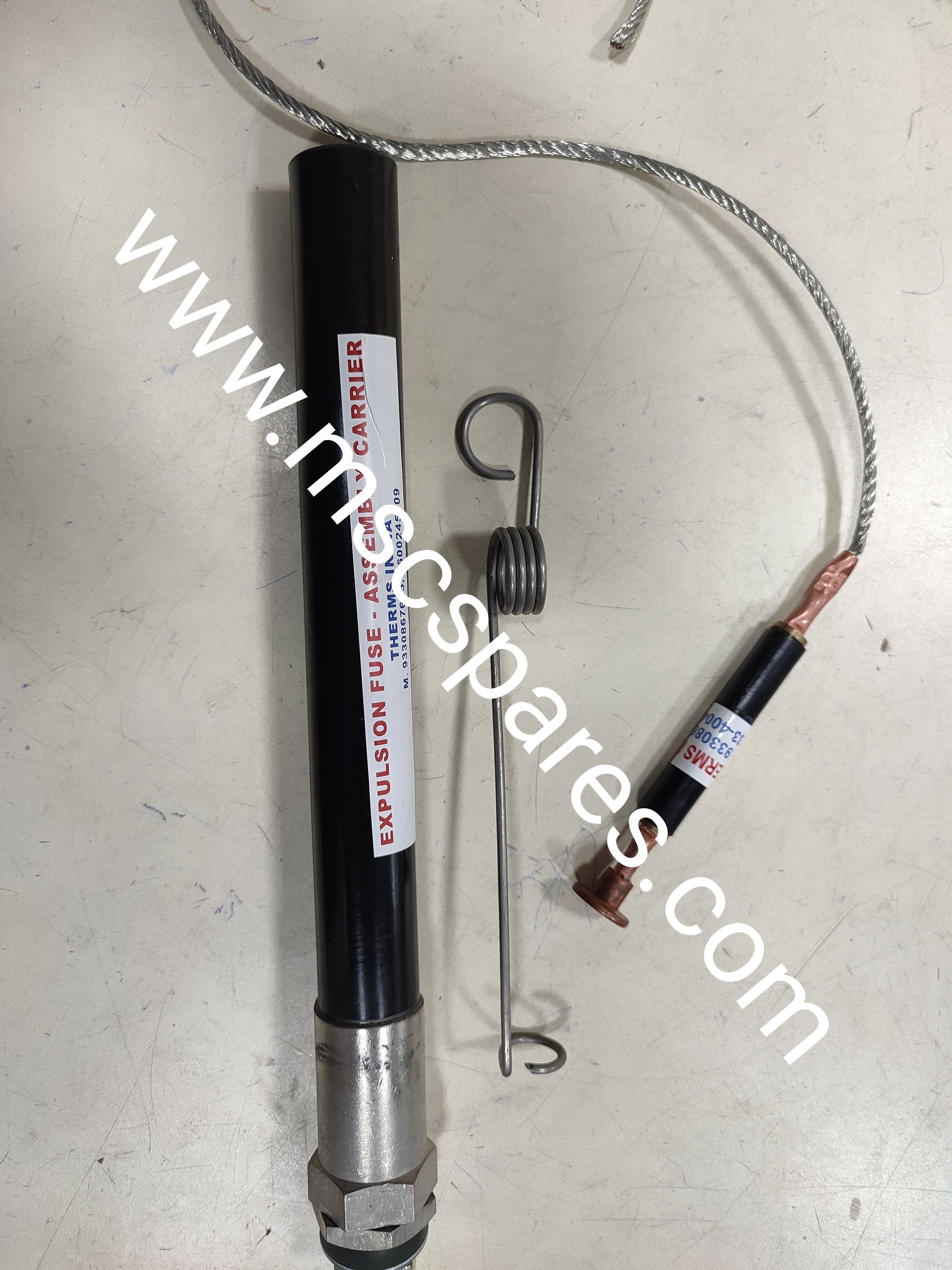 Therms india 10 amps expulsion fuse with barral and spring set ...