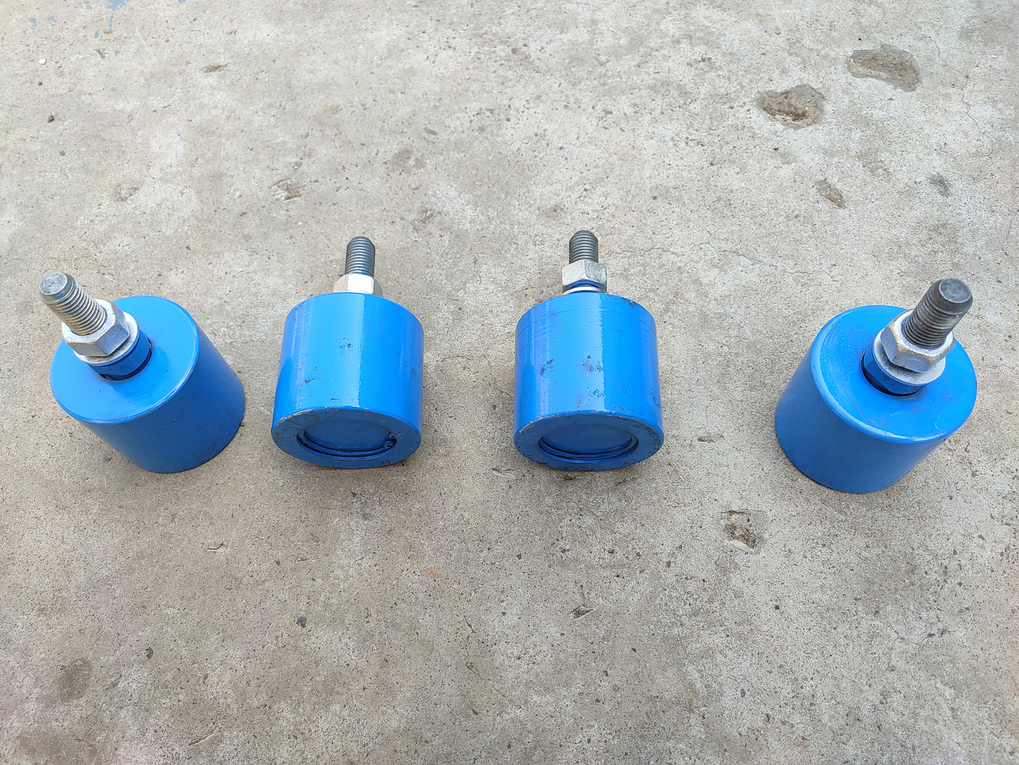 Guide roller 80 mm length 90 mm dia for kiln slip ring