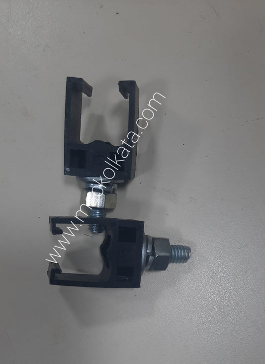 Single pole hanger clamp for dsl busbar systems