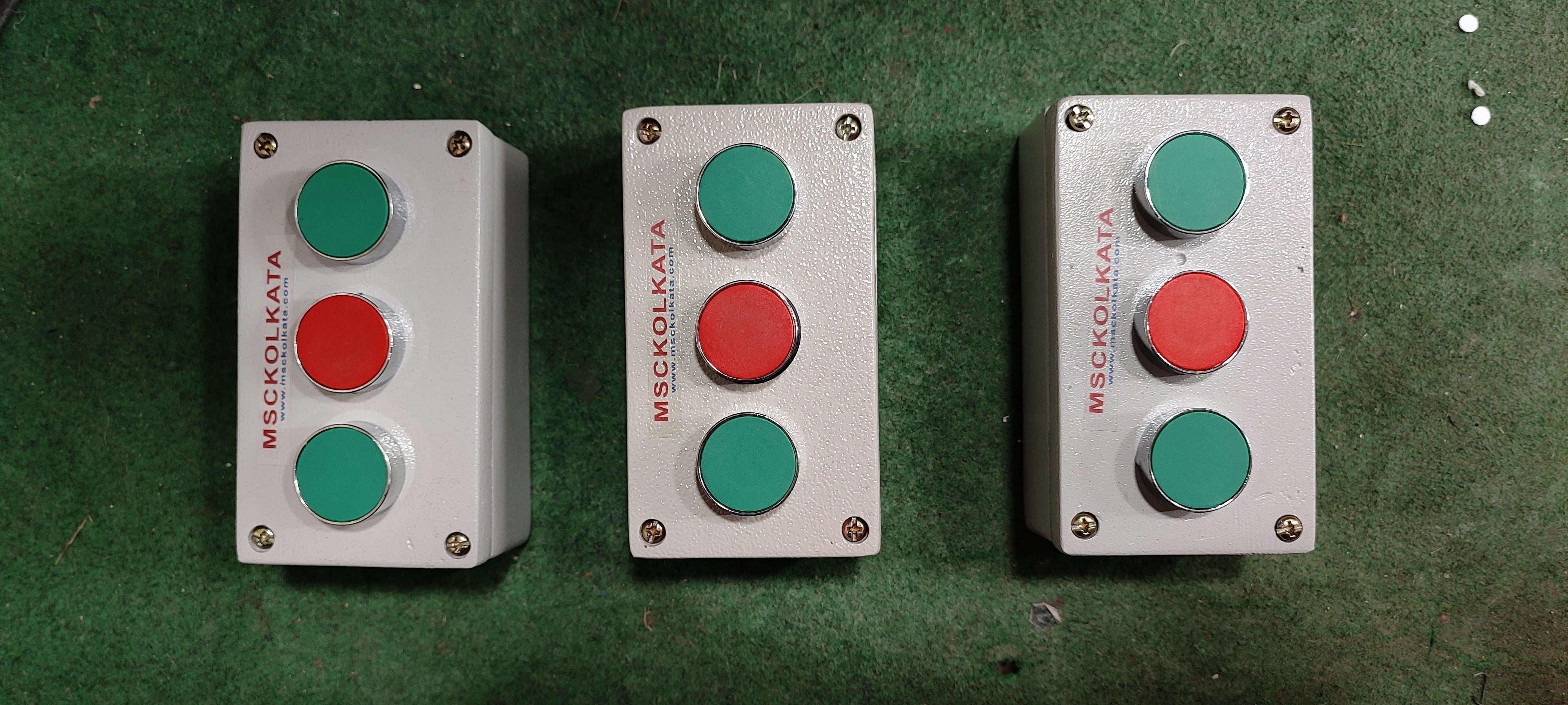 Three way push button station machinery spareparts centre
